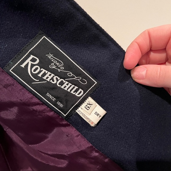 Vintage Rothschild Child’s Wool Coat with Matching Hat - Picture 5 of 10